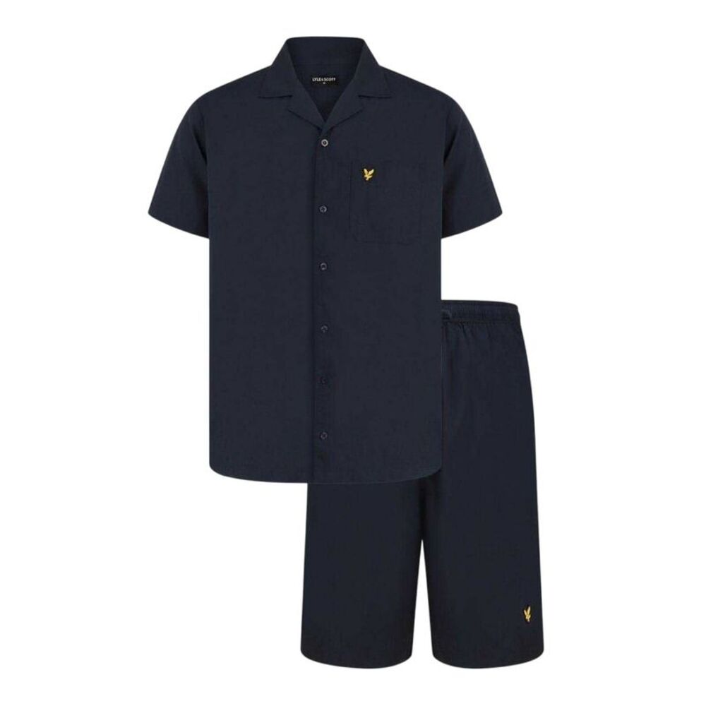 Lyle & Scott Mens Pajama Set / Peacoat